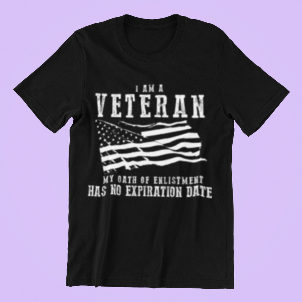 I am a Veteran Adult Tee Shirt